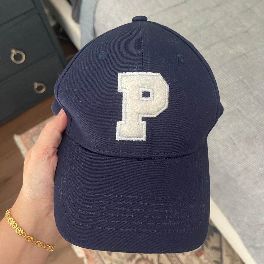 Parke Navy Blue Cap with White 'P' Logo BRAND NEW